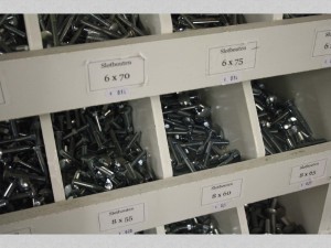 Diverse soorten spijkers